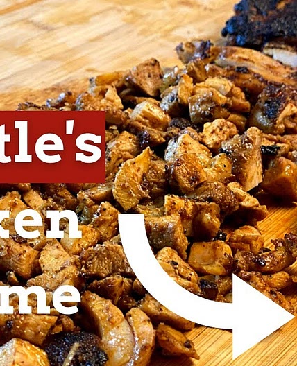 Chipotle's Chicken Cooked at Home - By a Former Chipotle Employee