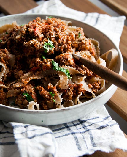 Snelle pasta bolognese