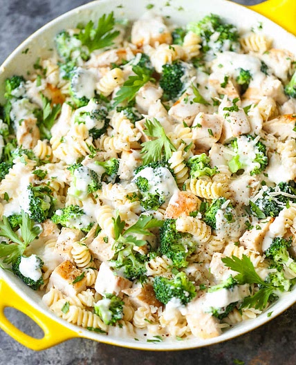 chicken & broccoli alfredo recipe