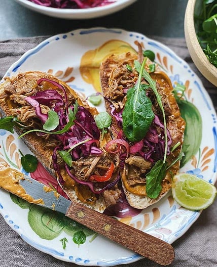 Mexican Pulled Pork Sandwich