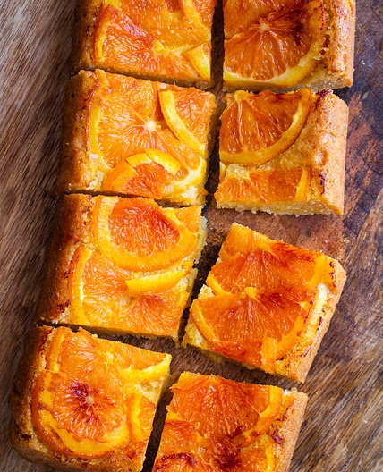 Burnt Orange Blondies
