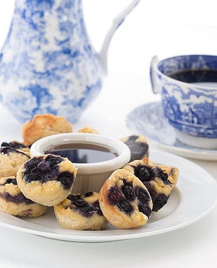 Blueberry Pancake Bites