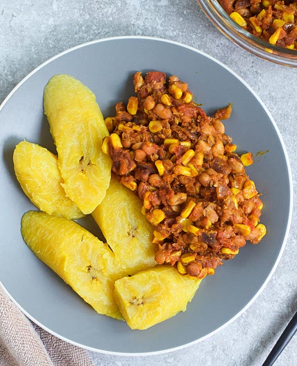 Adalu (Nigerian Bean and Corn Porridge)