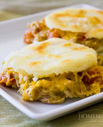 CHILE VERDE AREPAS