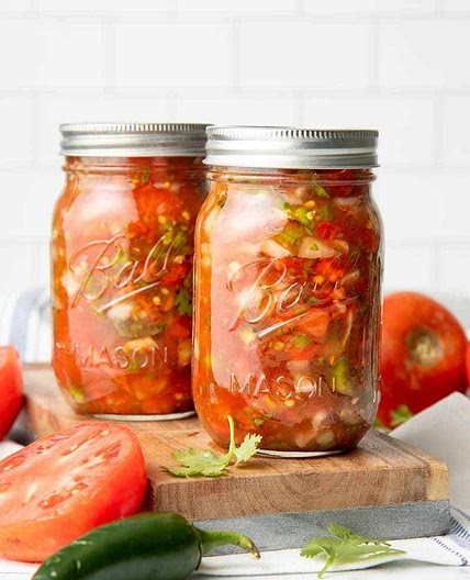 Zesty Salsa Recipe for Canning