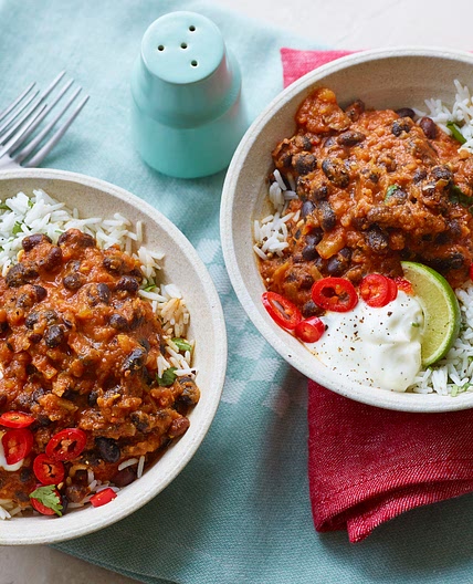 Black bean curry