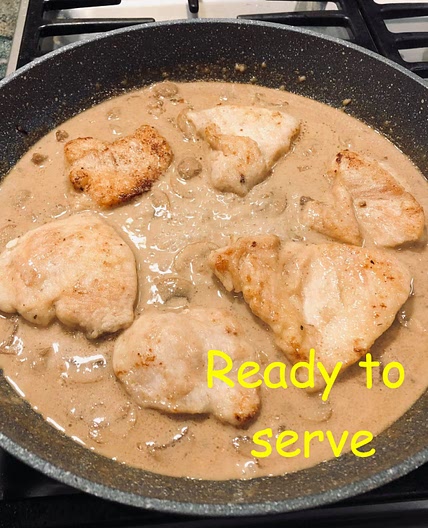 Chicken Marsala