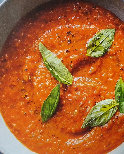 Speedy tomato soup