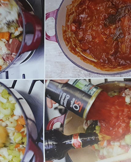 Pork and cider stew