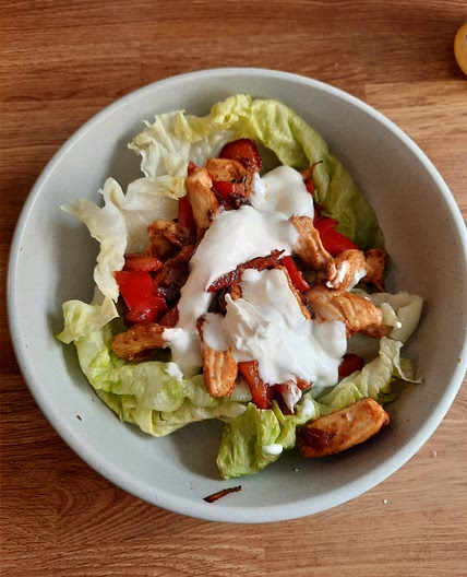 Turkey fajitas