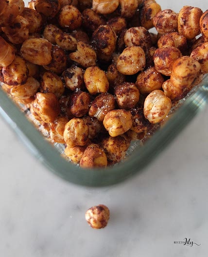 Garbanzos crunch con canela