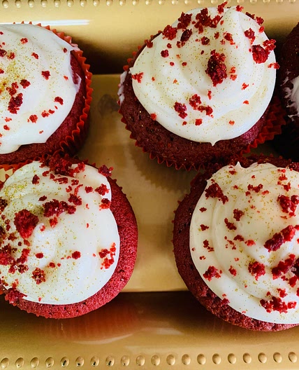 Auntie’s Red Velvet cupcakes 