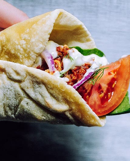 Jackfruit Gyros