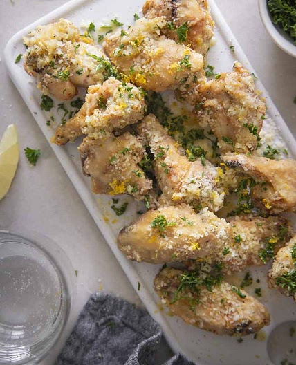 Garlic Parmesan Chicken Wings