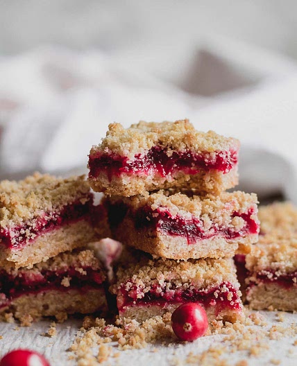 Cranberry Crumb Bars