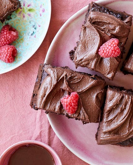 Chocolate, orange and goji berry brownies recipe