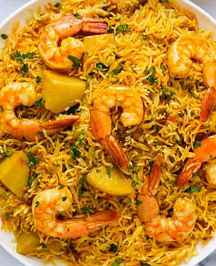 Shrimp Biryani