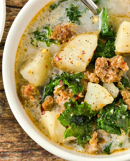 Dairy-Free Zuppa Toscana (Gluten-Free)