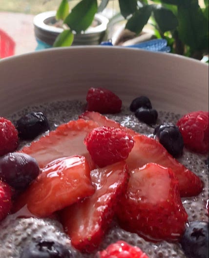 Chia pudding 