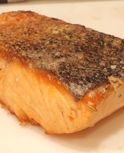 Pan Seared Salmon with Crispy Skin