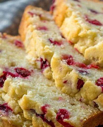 Cream Cheese Cranberry Loaf