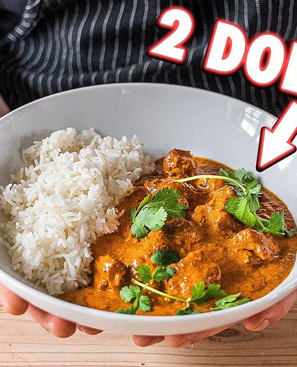 Joshua Weissman Curry Butter Chicken
