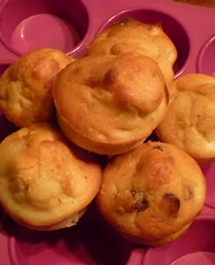 Muffins moelleux banane et orange, sans matière grasse