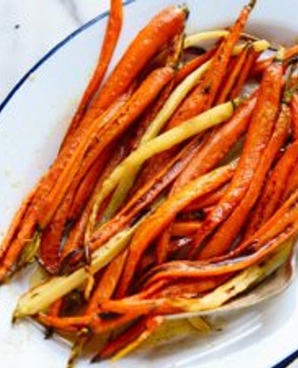 Roasted Carrots with Honey Butter