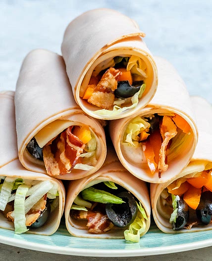 Low Carb Sandwich Roll-ups