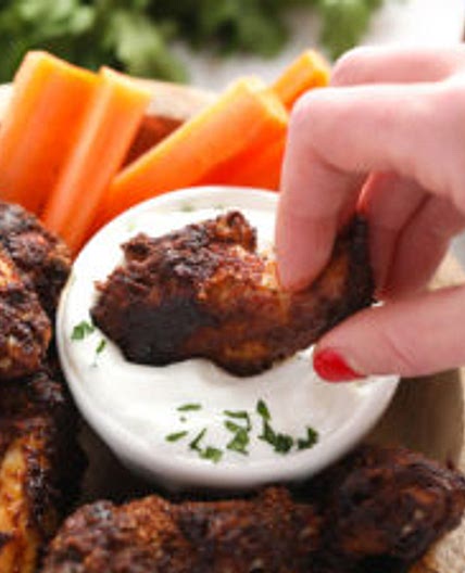 Amazing Dry Rub Wings