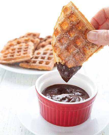 Keto Churro Waffles