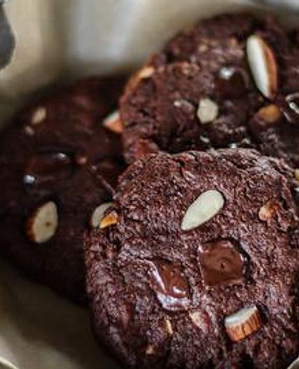 Almond Brownie Cookies