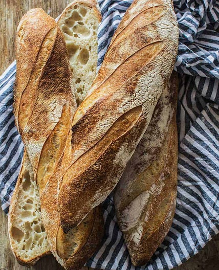 Sourdough Baguette Recipe