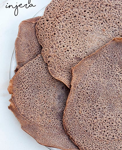 Ethiopian Feast: Injera