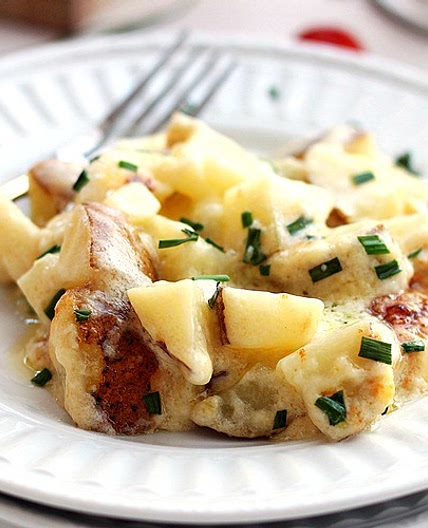 Pioneer Woman’s potatoes au gratin