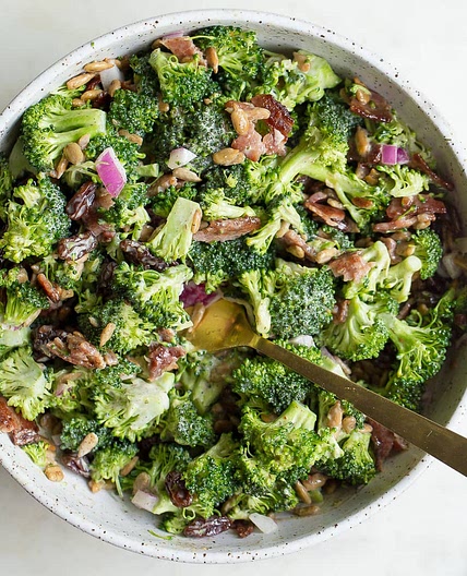 Classic Broccoli Salad (Paleo + Whole3)