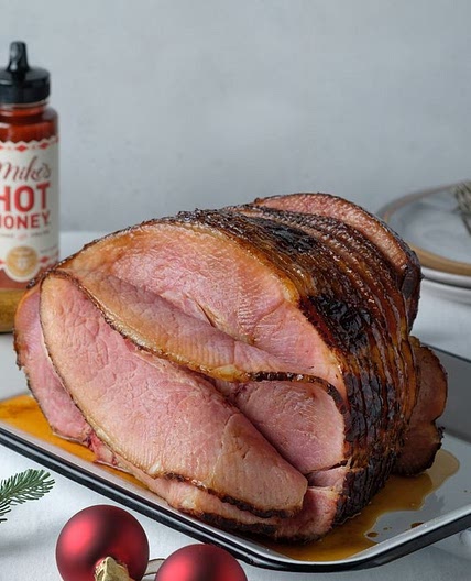 Hot Honey Glazed Ham