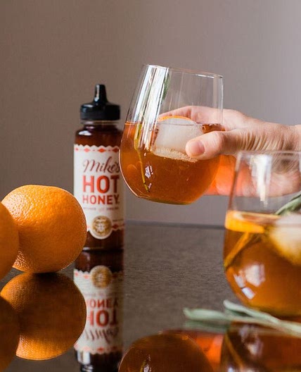 Mike’s Hot Honey Sage Bourbon Cocktail