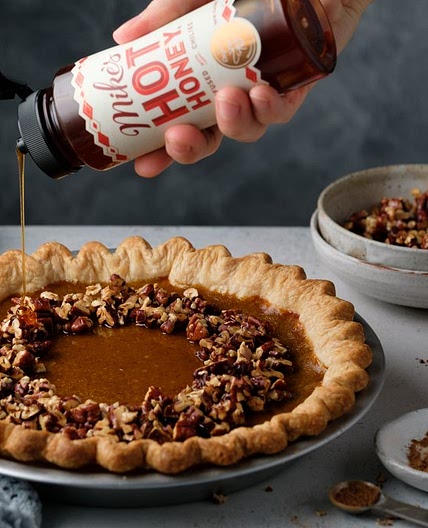 The Mike's Hot Honey Pumpkin Pie