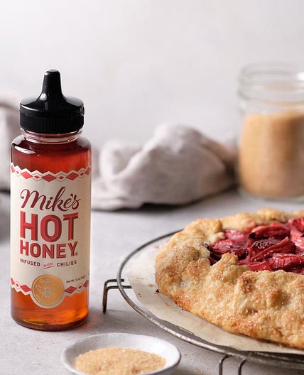 Strawberry & Rhubarb Galette