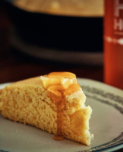 Classic Cornbread with Hot Honey
