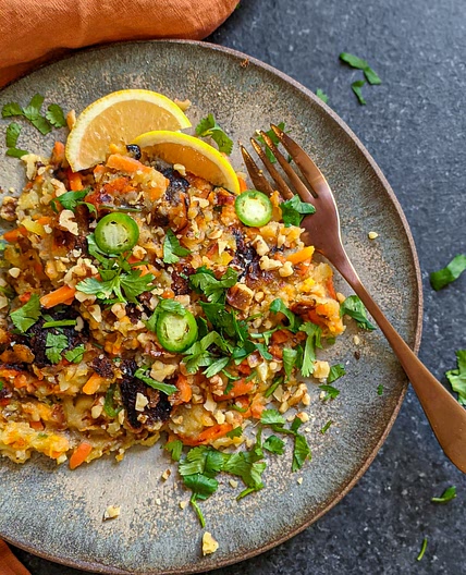 Indian Sweet Potato Hash