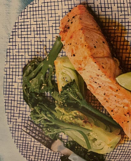 Honey and Lime Salmon