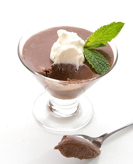 Chocolate Coconut Milk Pudding
