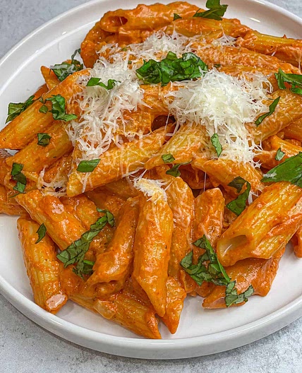 Gigi Hadid's Alla Vodka Pasta Sauce Recipe (without the vodka)