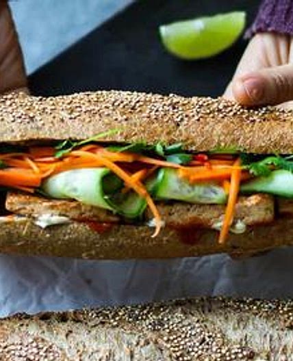 Tofu Vietnamese Sub (Bánh Mì)