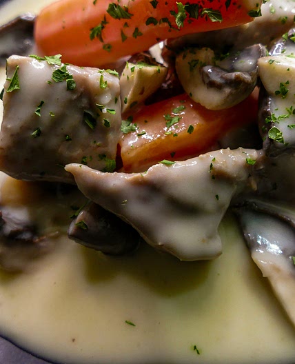 Veal stew|blanquette de veau 