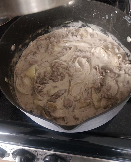 Beef Stroganoff