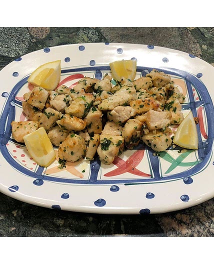 Chicken With Garlic and Parsley