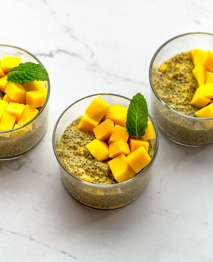 Mango Chia Pudding